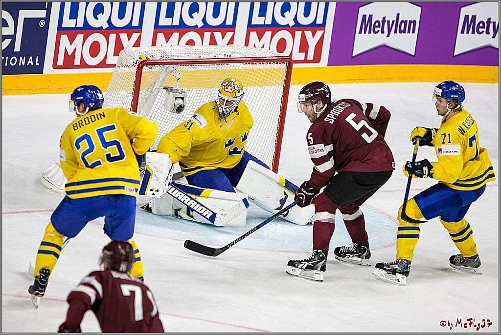 IIHF WM 2017, Schweden - Lettland, 11.05.2017